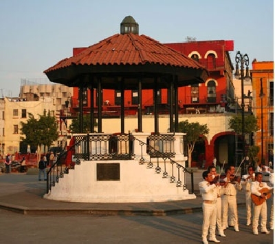 Площадь Гарибальди в Мехико
