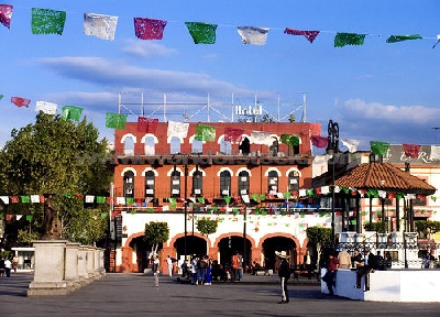 Площадь Гарибальди в Мехико