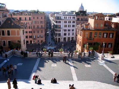 Площадь Испании в Риме